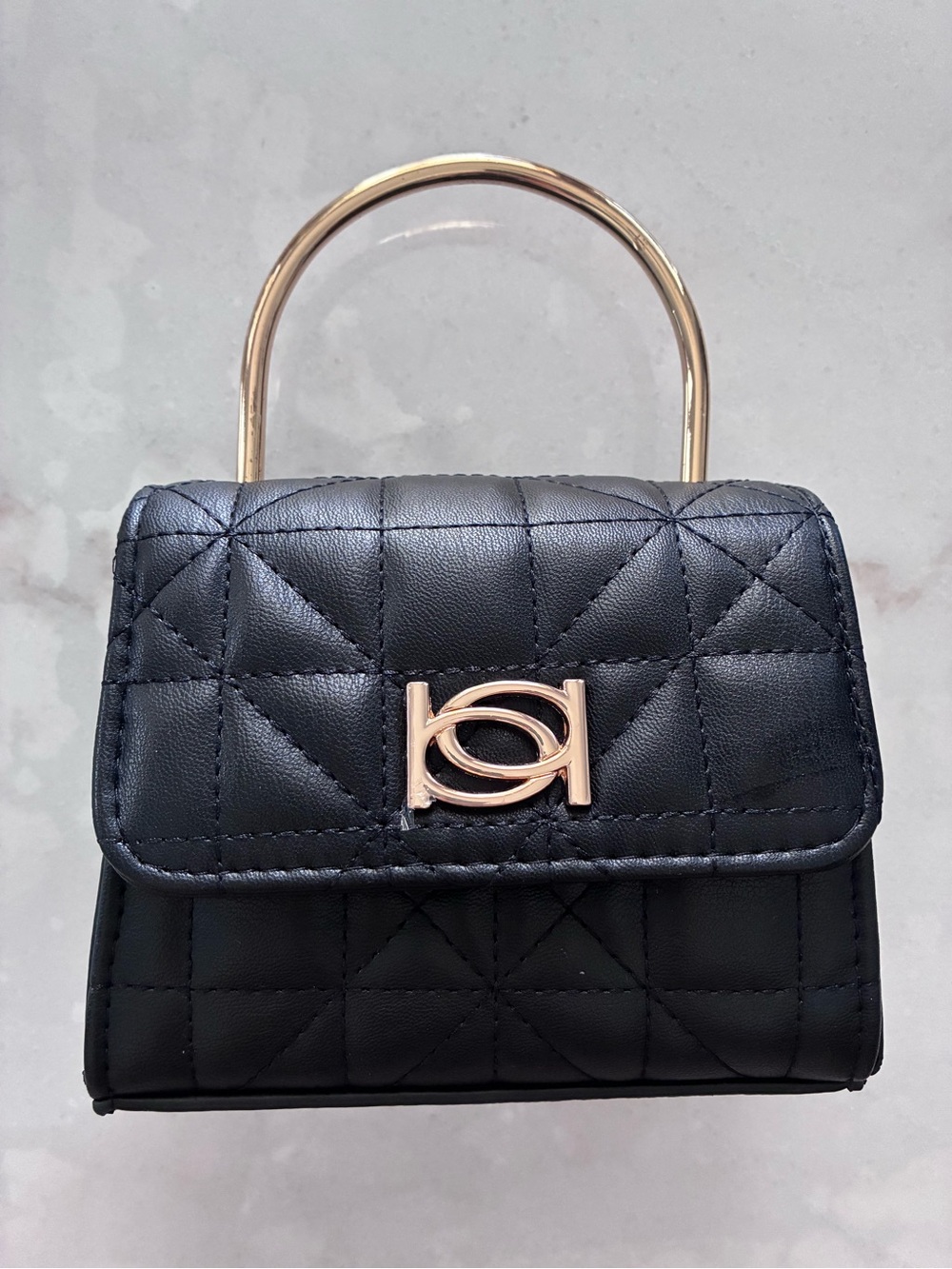 Bebe Mini Top-Handle Crossbody Bag